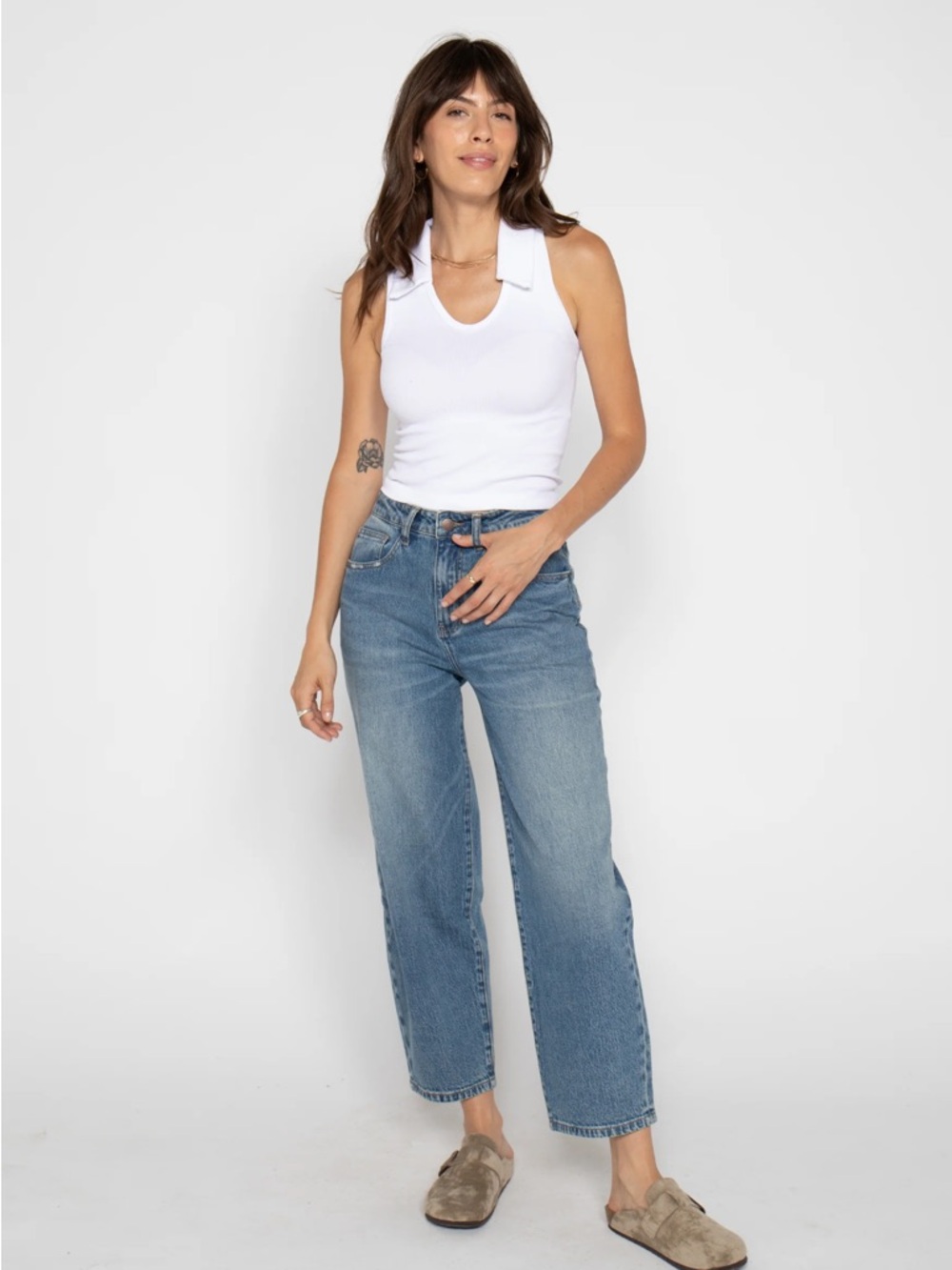 Oliver Logan Harlow barrel Leg Jeans - Picture 9 of 10